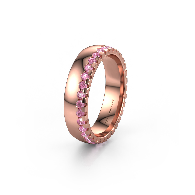 Image de Alliance WH6122L25B 585 or rose ±5x2 mm Saphir rose
