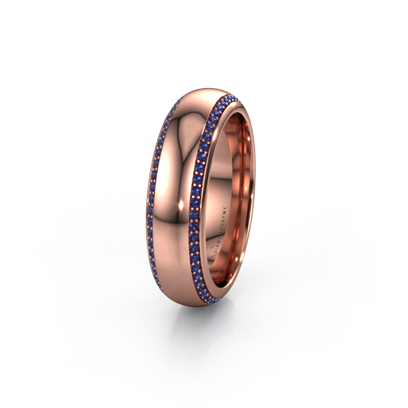 Bild von Ehering WH6132L36C 585 Roségold ±6x2.2 mm Saphir