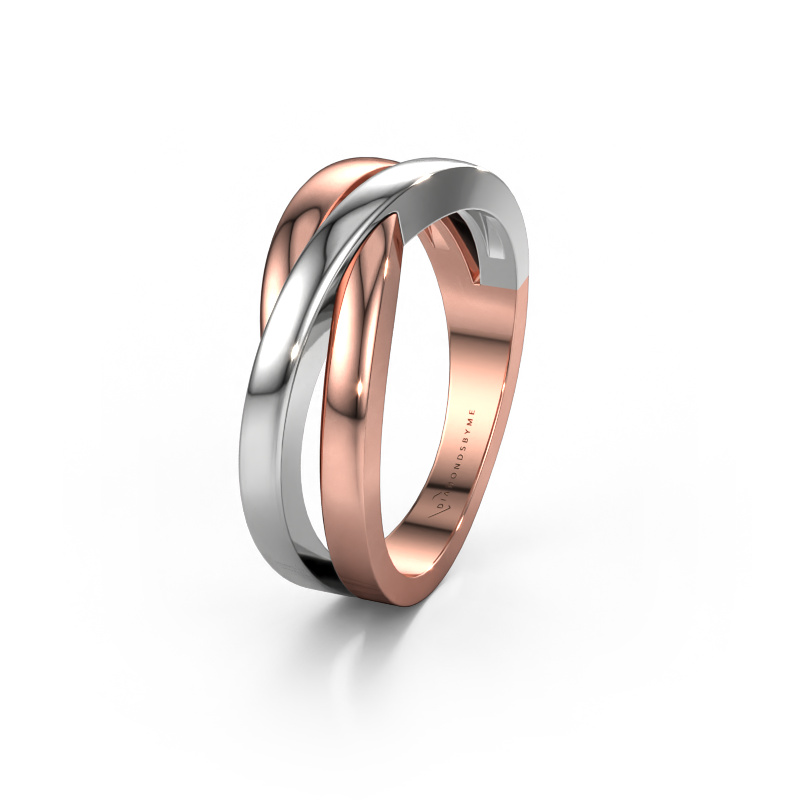 Image de Bague de mariage WHM0361M 585 or rose ±8x3 mm
