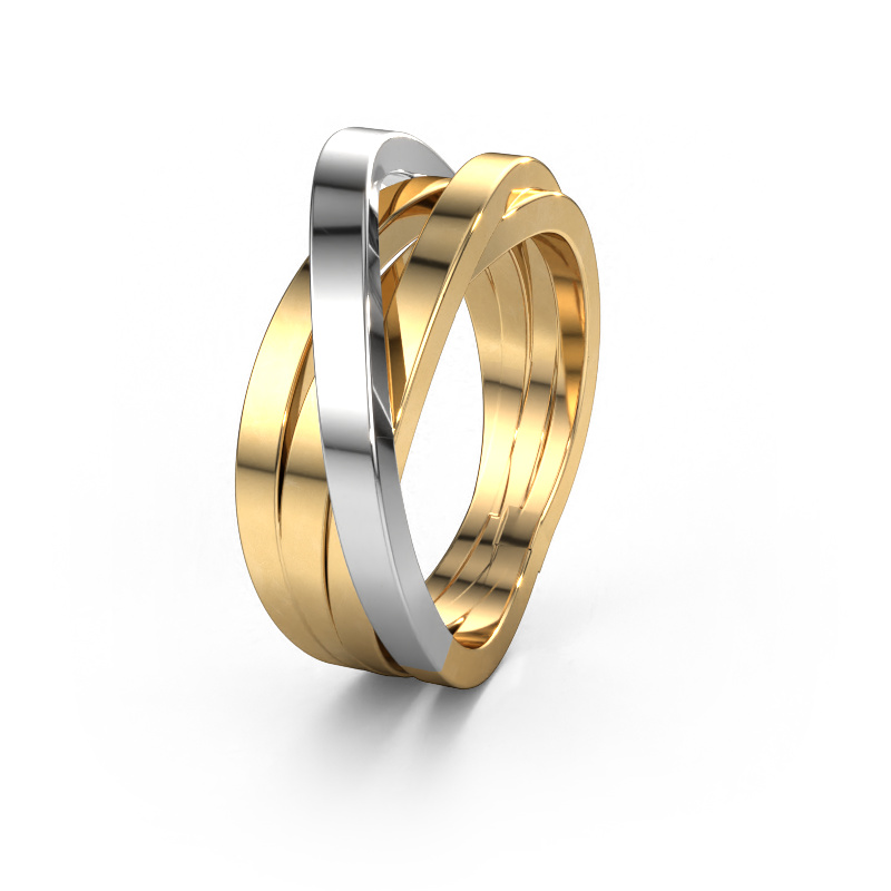 Bild von Ehering WHR0004M 585 Gold ±10x2.6 mm