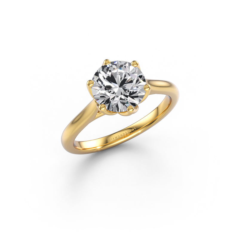 Immagine di Anello di fidanzamento Winona RND 585 oro Diamante 2.00 crt