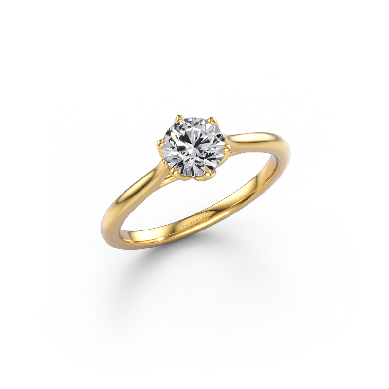 Immagine di Anello di fidanzamento Winona RND 585 oro Diamante 0.70 crt