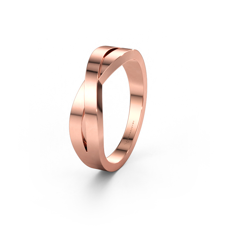 Bild av Vigselring WMH0395M 585 roséguld ±5 x 2,4 mm