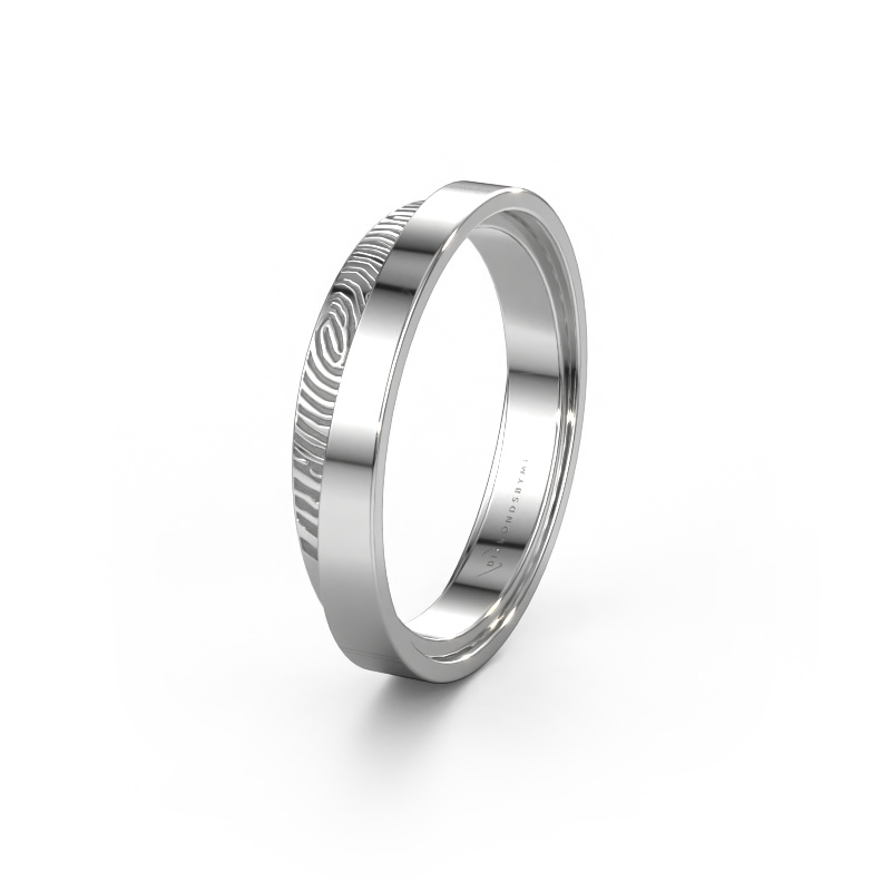 Image de Bague de mariage WMH0426M95BP 585 or blanc ±5x2 mm