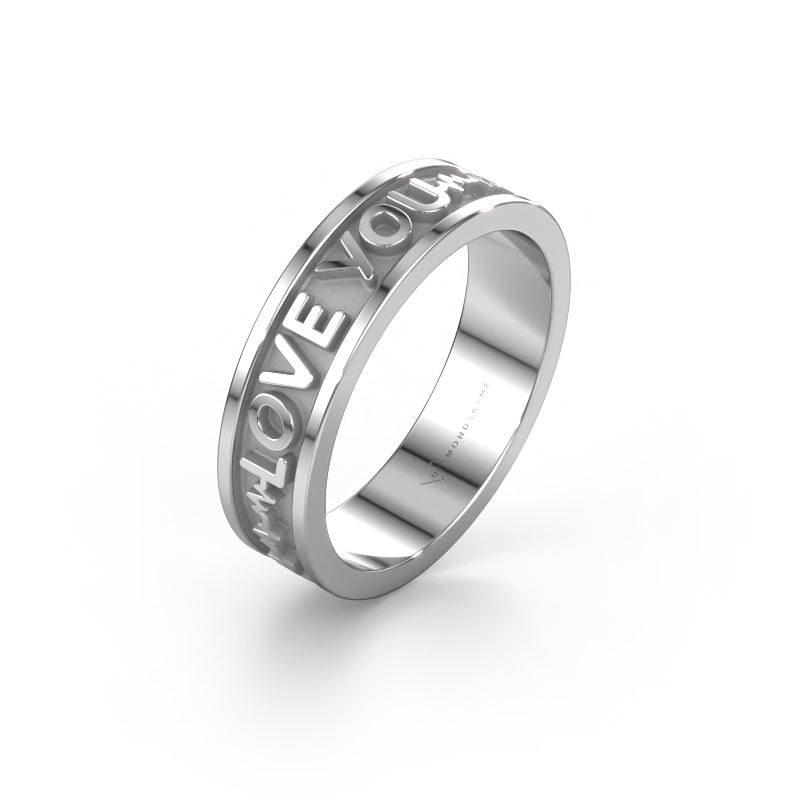 Image of Wedding ring Namering 3 950 platinum ±0.24x0.07 in