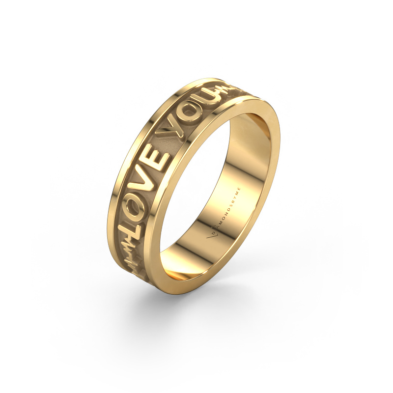 Image of Wedding ring Namering 3 585 gold ±0.24x0.07 in