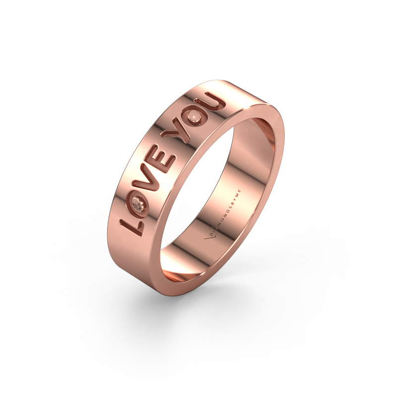 Image of Wedding ring Namering 4 585 rose gold ±0.24x0.07 in