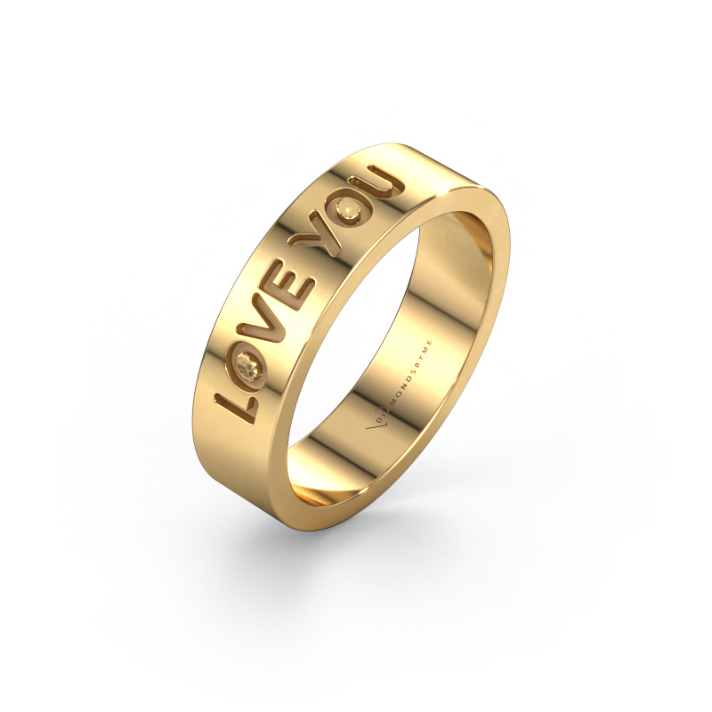 Image of Wedding ring Namering 4 585 gold ±0.24x0.07 in