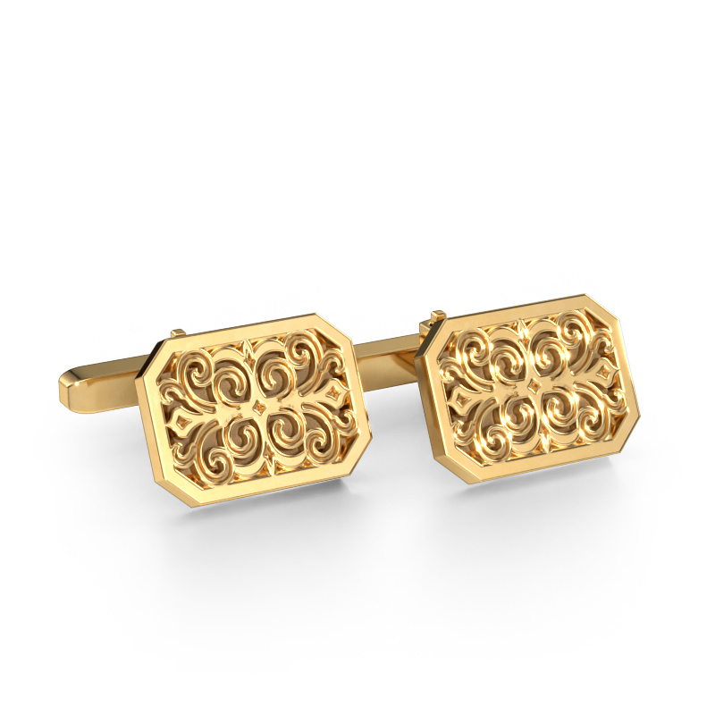 Image of Cufflinks Wouter 585 gold
