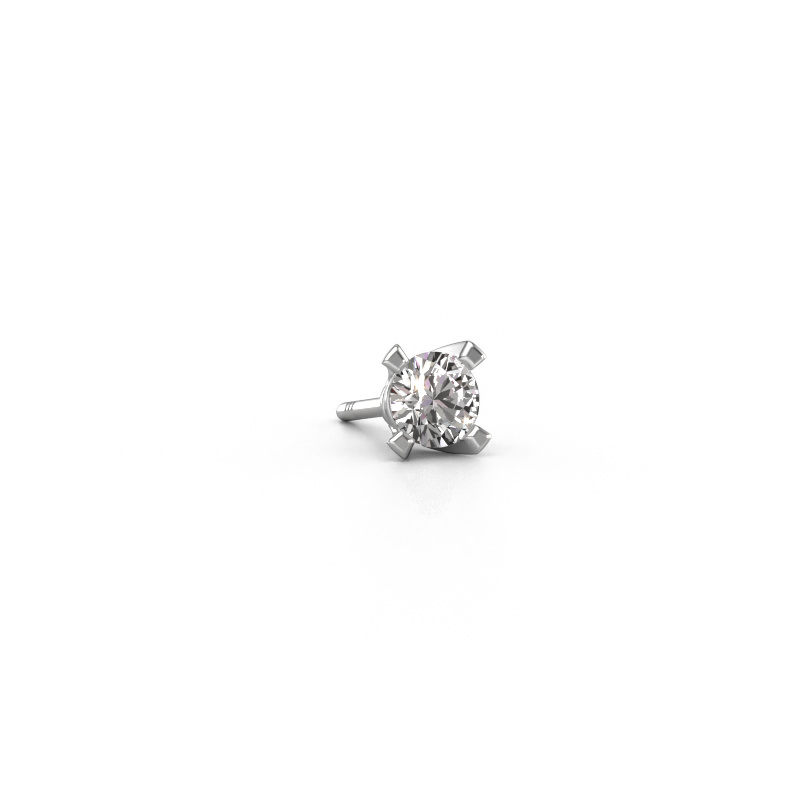 Image of Men's earring Xaver 950 platinum Diamond 0.25 crt