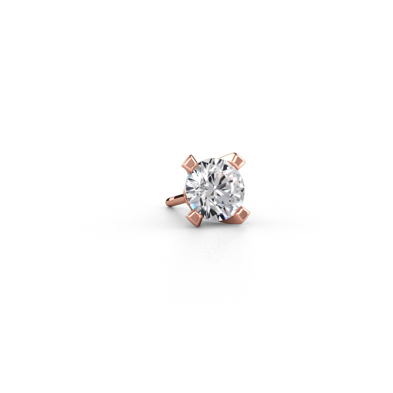 Bild von Männer Ohrstecker Xaver 585 Roségold Lab-grown Diamant 0.70 crt