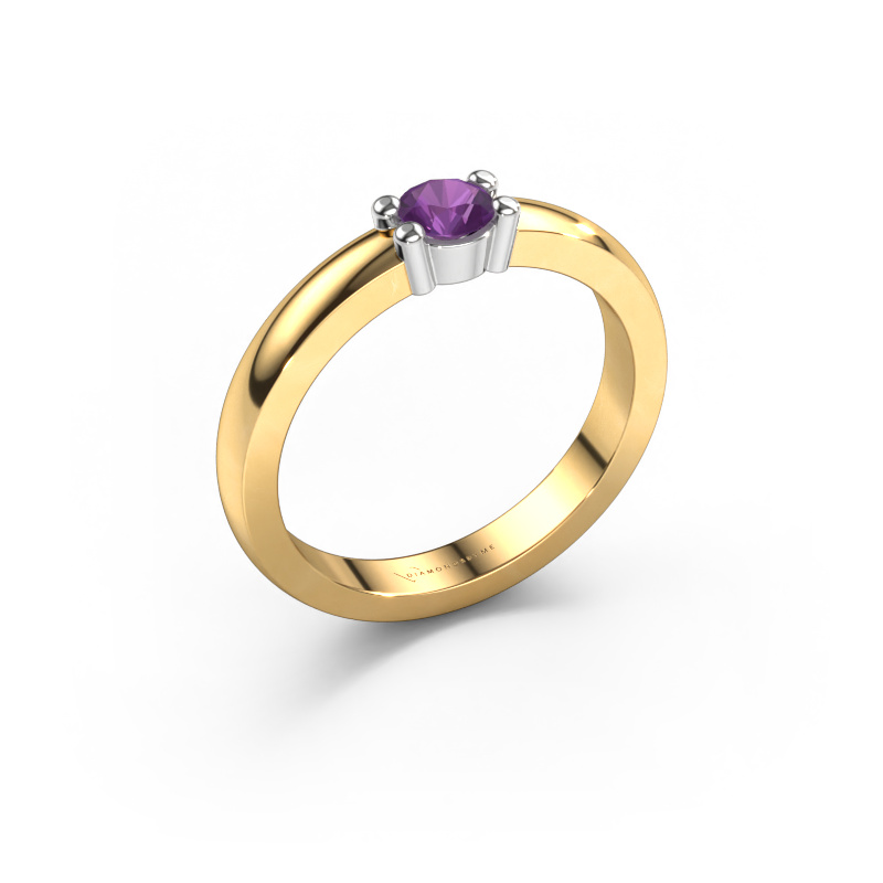 Image of Ring Yasmin 1 585 gold Amethyst 4 mm
