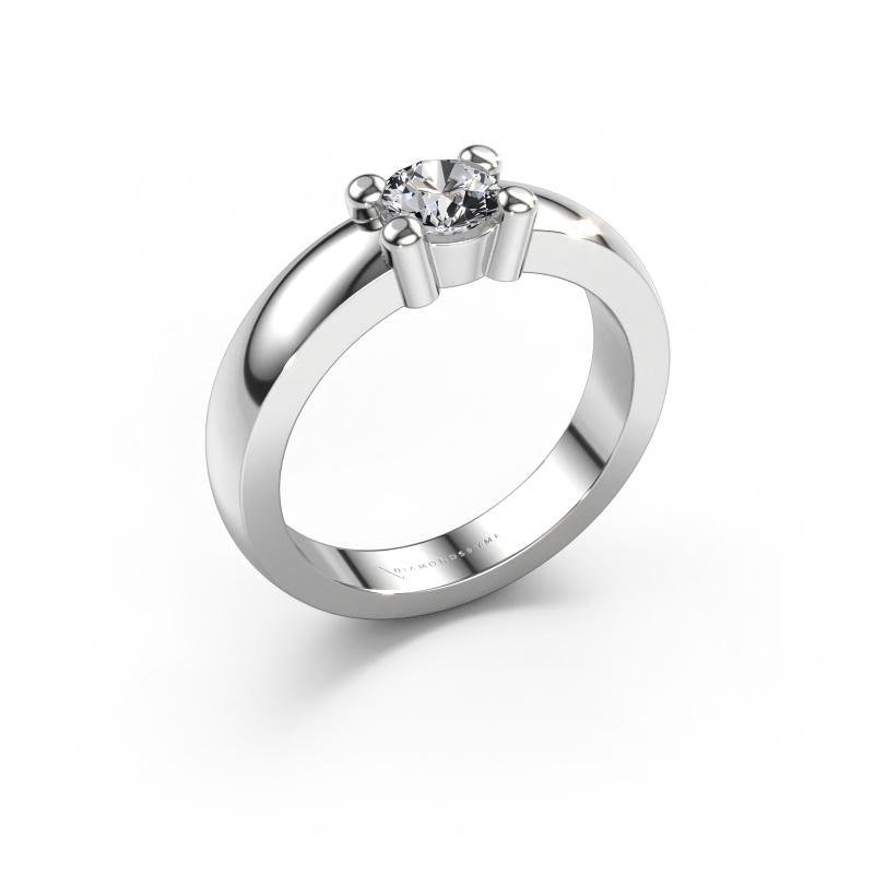 Afbeelding van Ring Yasmin 1 585 witgoud Diamant 0.40 crt