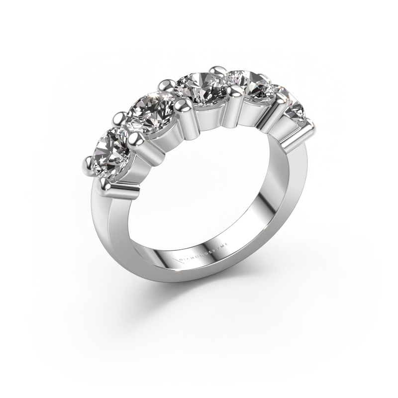 Image de Bague Yasmin 5 950 platine Diamant 2.50 crt