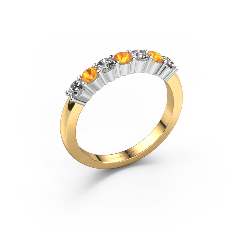 Bild von Ring Yasmin 7 585 Gold Citrin 2.7 mm