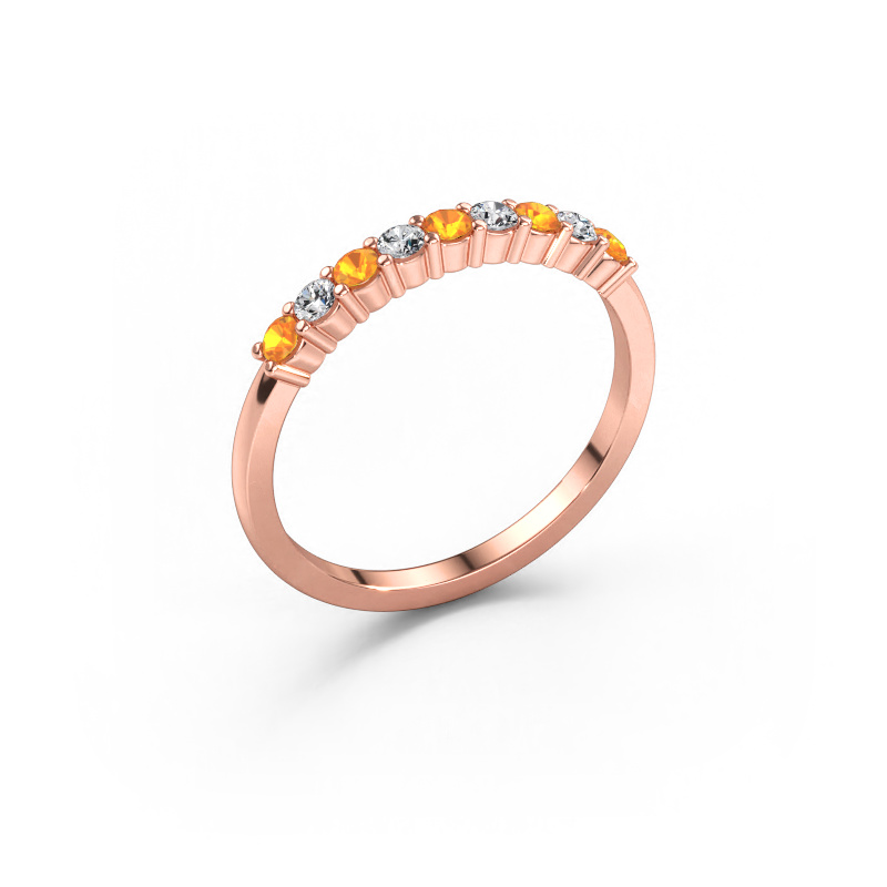 Bild av Ring Yasmin 9 585 roséguld Citrin 2.4 mm