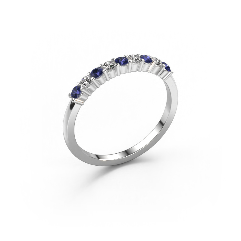 Bild von Ring Yasmin 9 950 Platin Saphir 2.4 mm