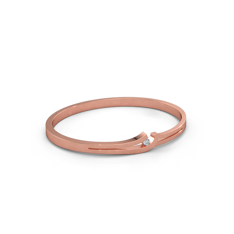 Bild av Armring Yentl 585 roséguld Diamant 0.10 crt
