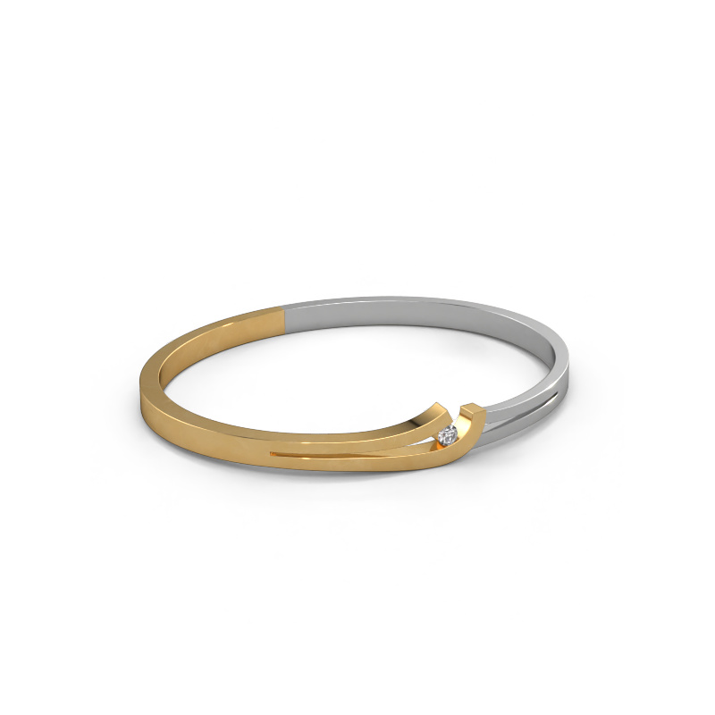 Image of Bangle Yentl 585 gold Diamond 0.10 crt
