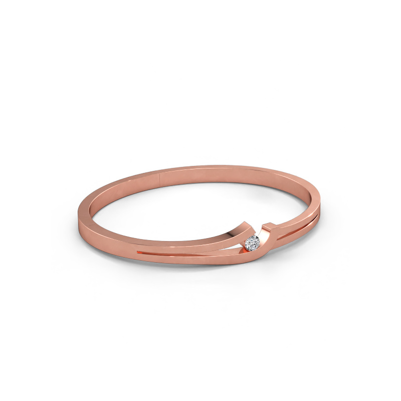 Bild av Armring Yentl 585 roséguld Diamant 0.25 crt