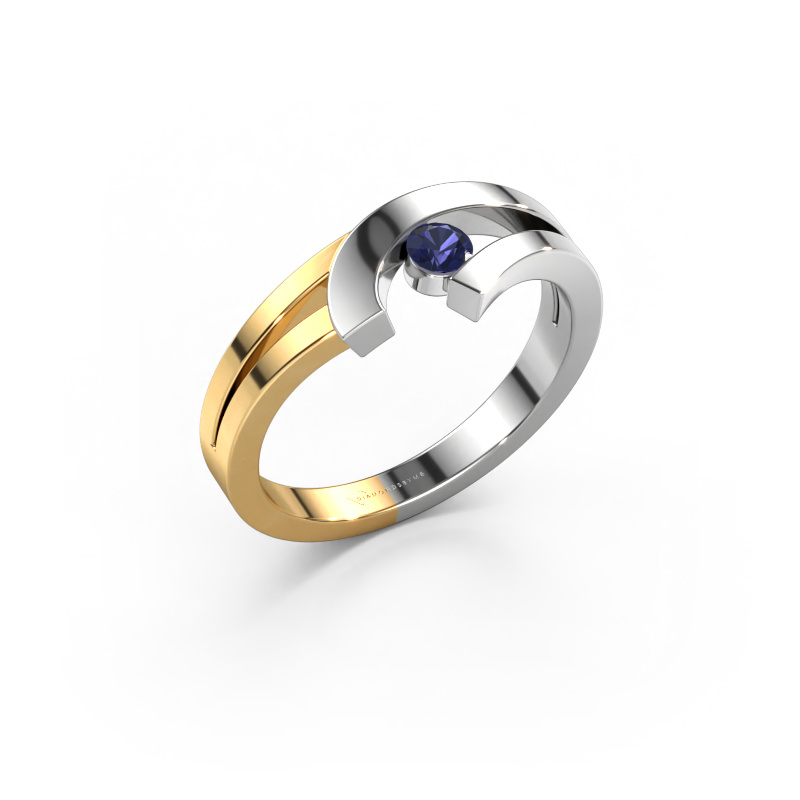 Image of Ring Yentl 585 white gold Sapphire 3 mm