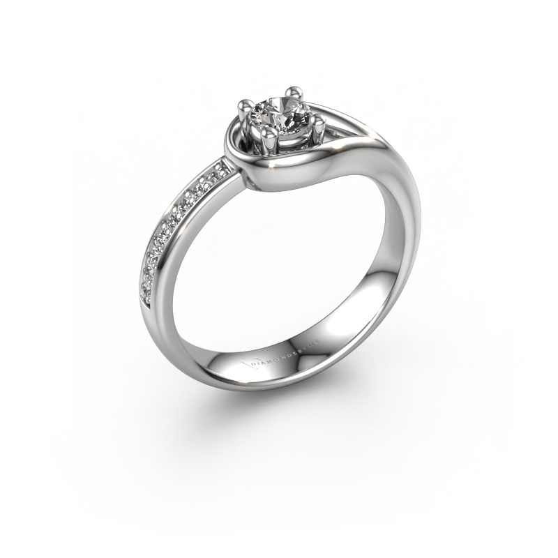 Image of Ring Zara 950 platinum Lab grown diamond 0.31 crt
