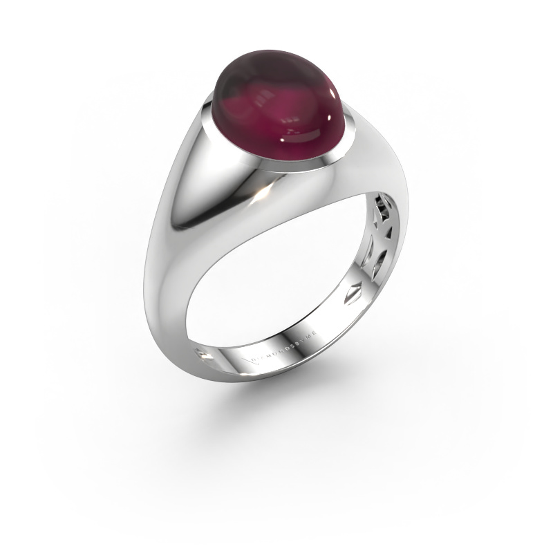 Image of Ring Zaza 950 platinum Rhodolite 10x8 mm
