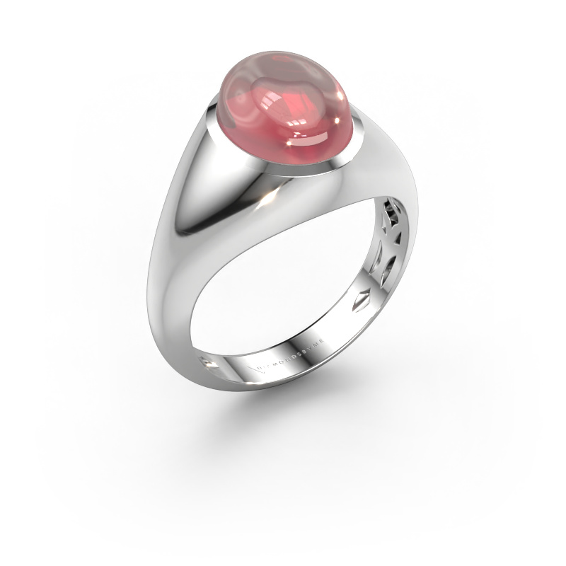 Image of Ring Zaza 950 platinum Tourmaline pink 10x8 mm