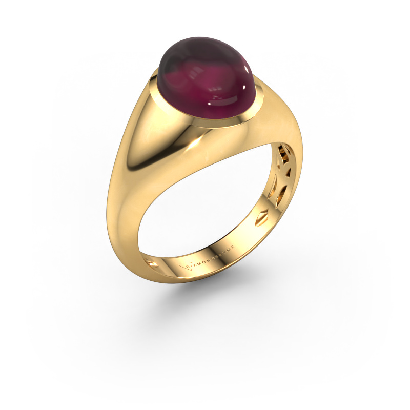 Image of Ring Zaza 585 gold Rhodolite 10x8 mm