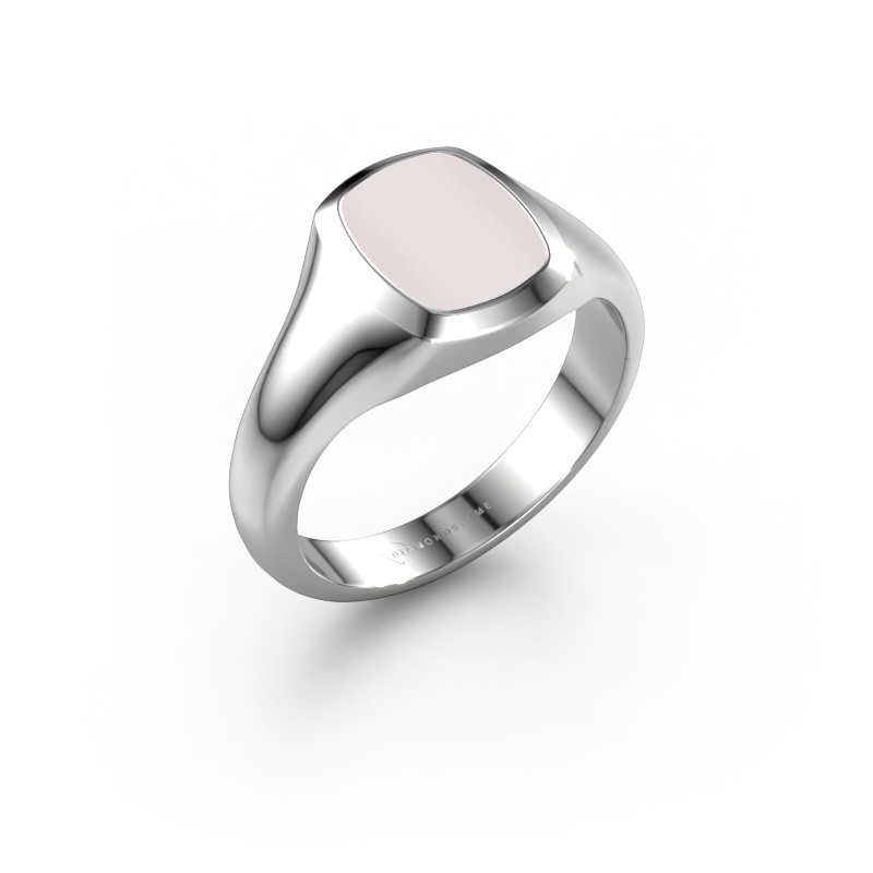 Image of Signet ring Zelda 950 platinum Red sardonyx 10x8 mm