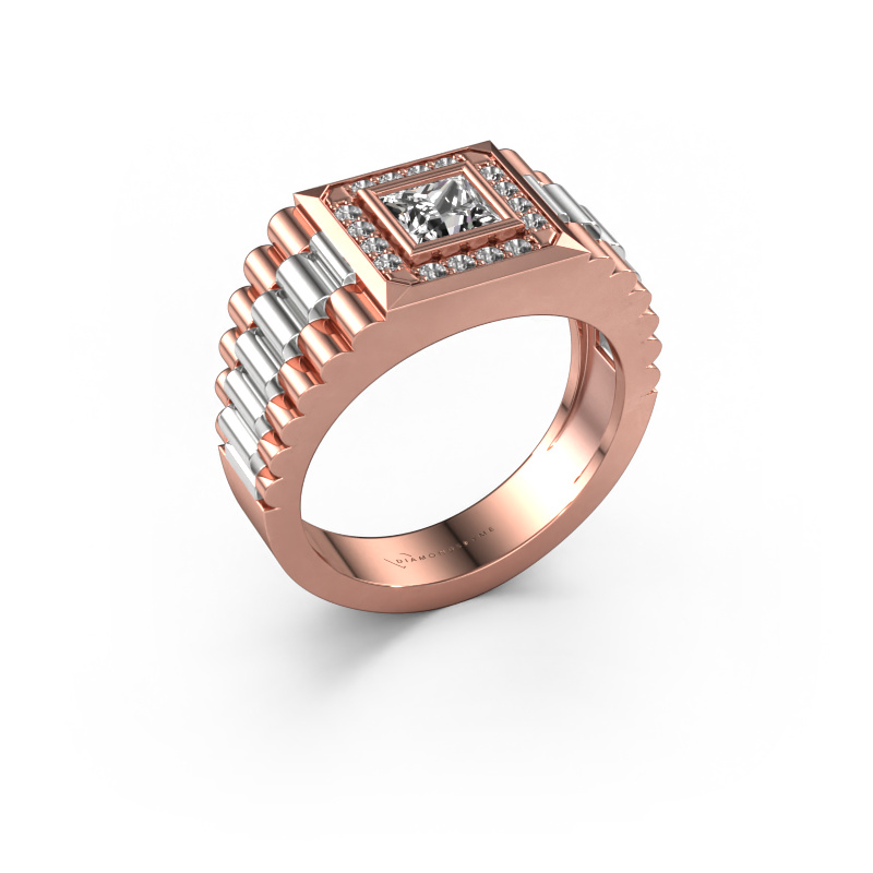 Bild von Herrenring Zilan 585 Roségold Diamant 0.992 crt