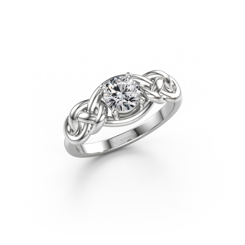 Immagine di Anello Zoe 585 oro bianco Diamante 0.60 crt