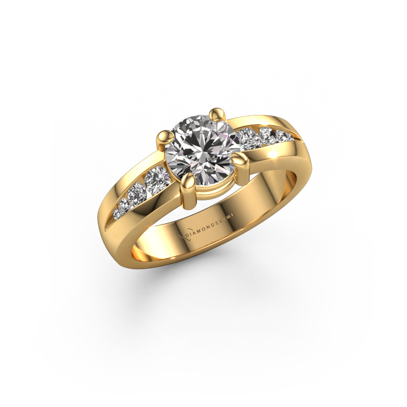 Image of Engagement ring Zohra 585 gold Diamond 1.261 crt