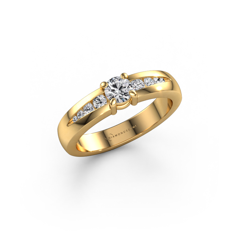 Bild von Verlobungsring Zohra 585 Gold Diamant 0.477 crt