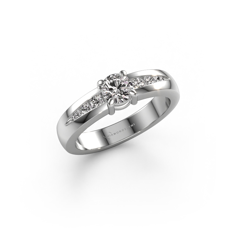 Image of Engagement ring Zohra 950 platinum Diamond 0.577 crt